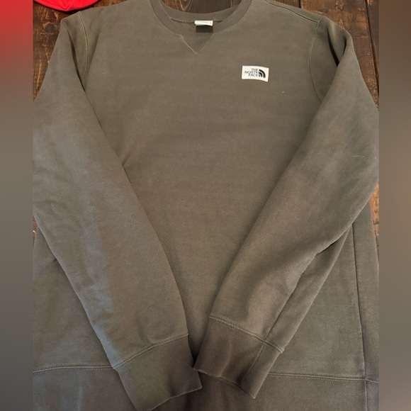 The North Face Men's Olive Crewneck Sweater - Picture 1 of 4